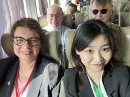 On the bus